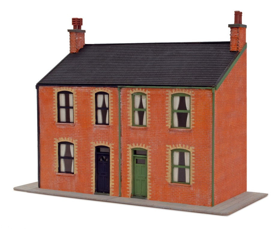 OO/HO Lineside Victorian Low Relief House Fronts – Laser Cut Kit