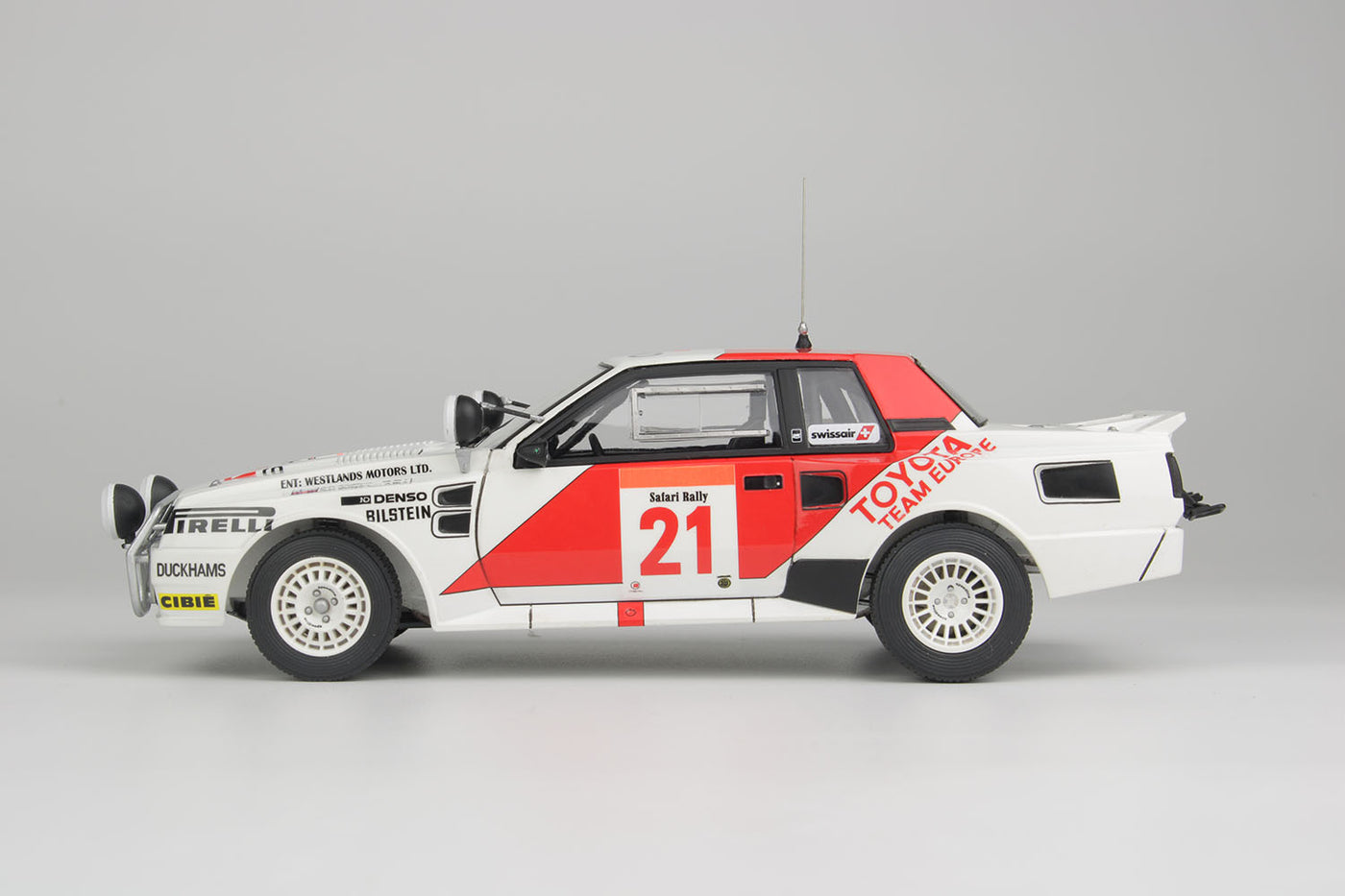 1/24 Toyota TA64 Celica '85 Safari Rally Winner