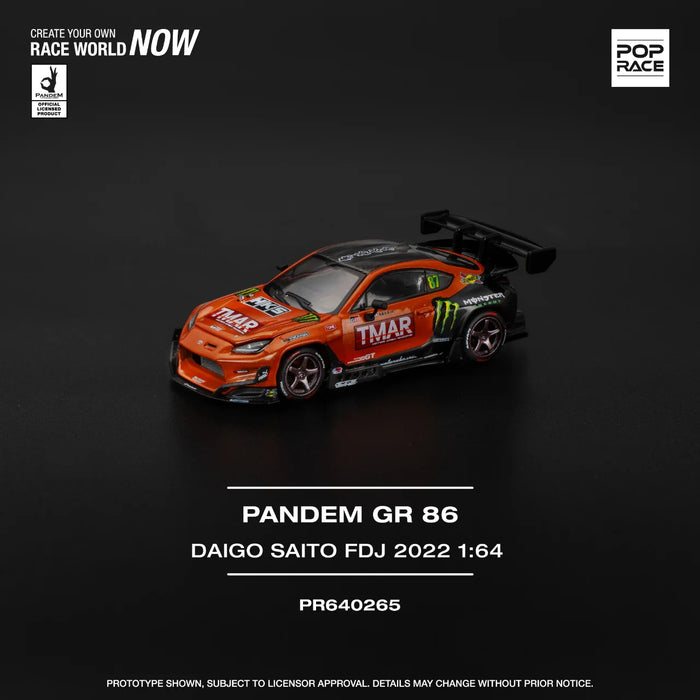 1/64 Pandem GR86 Daigo Saito FDJ 2022