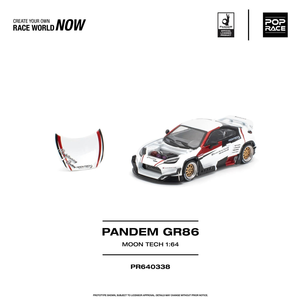 1/64 Pandem GR 86 Moontech