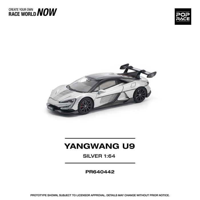 1/64 Yangwang U9 Silver