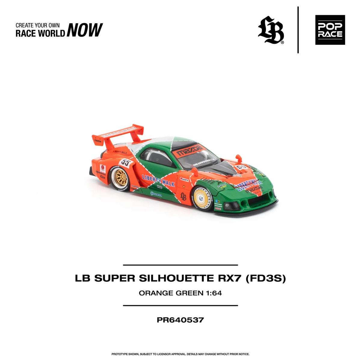 1/64 LB Super Silhouette RX7 FD3S