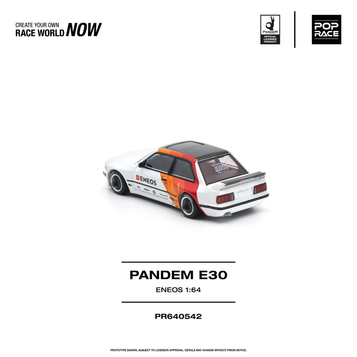 1/64 Pandem BMW E30 ENEOS