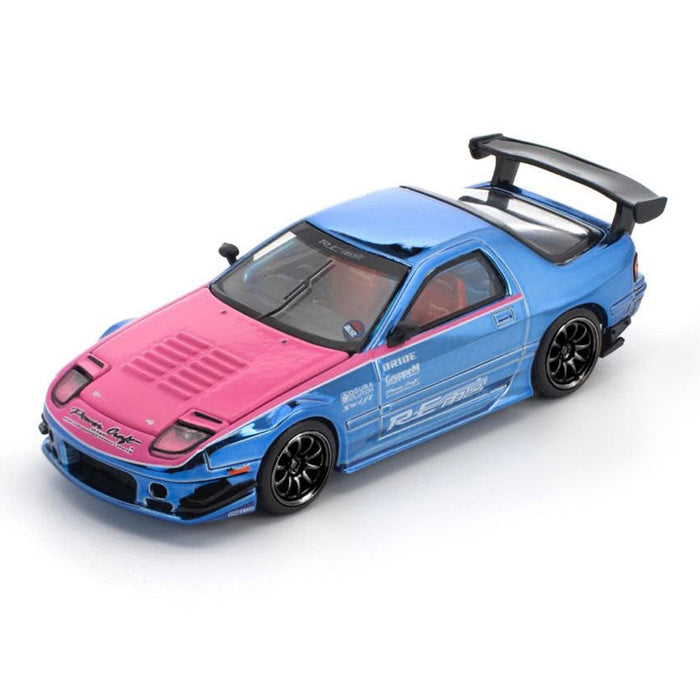 1/64 Mazda RX-7 FC3S RE Amemiya Street7 Chrome