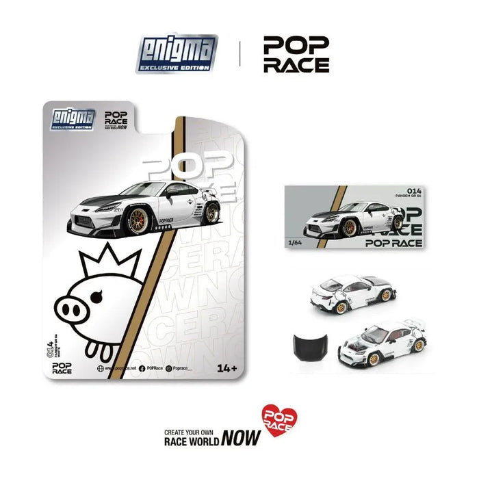 1/64 Pandem GR86 Crystal White Pearl