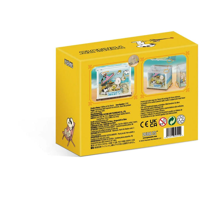 image2_Puremind Peanuts: Snoopy Chilling at the Beach DIY Mini Scene
