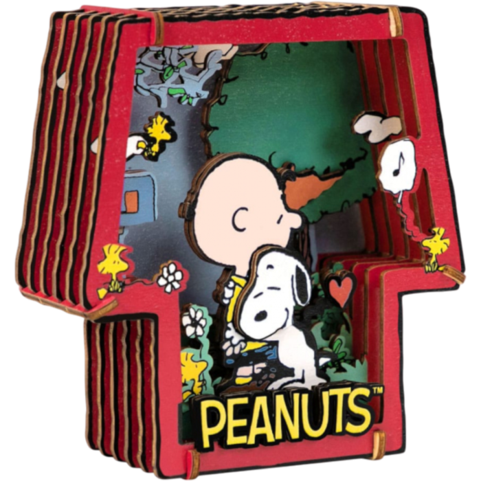 image3_Puremind Peanuts: Snoopy Healing Hug Wooden Theater