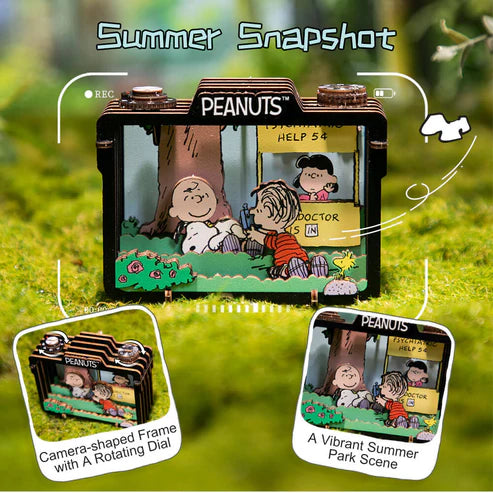 image2_Puremind Peanuts: Snoopy Summer Snapshot Wooden Theater