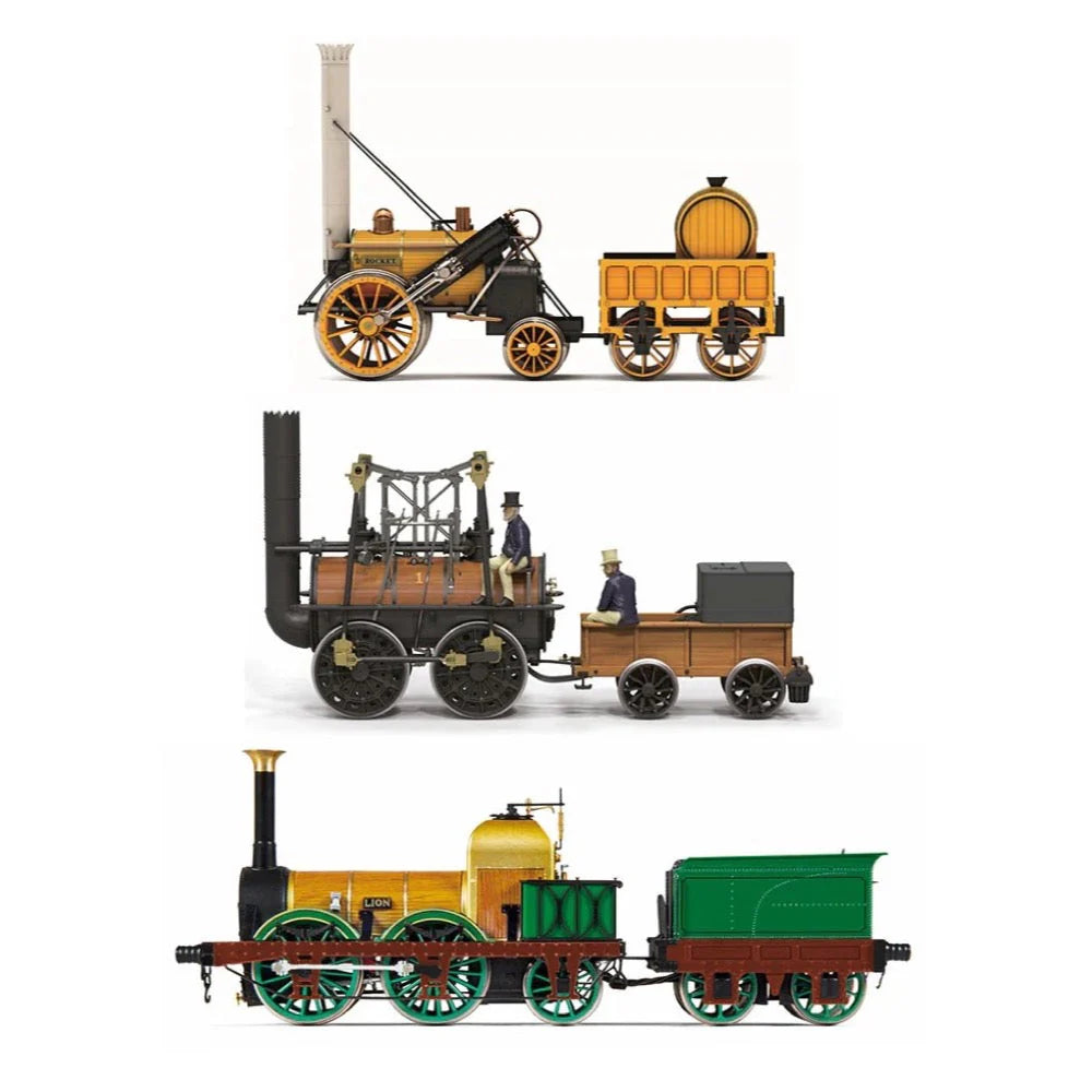 Set Hornby R30445 - 3 Locomotives Vapeur - 200e Anniversaire - Échelle OO 1/76