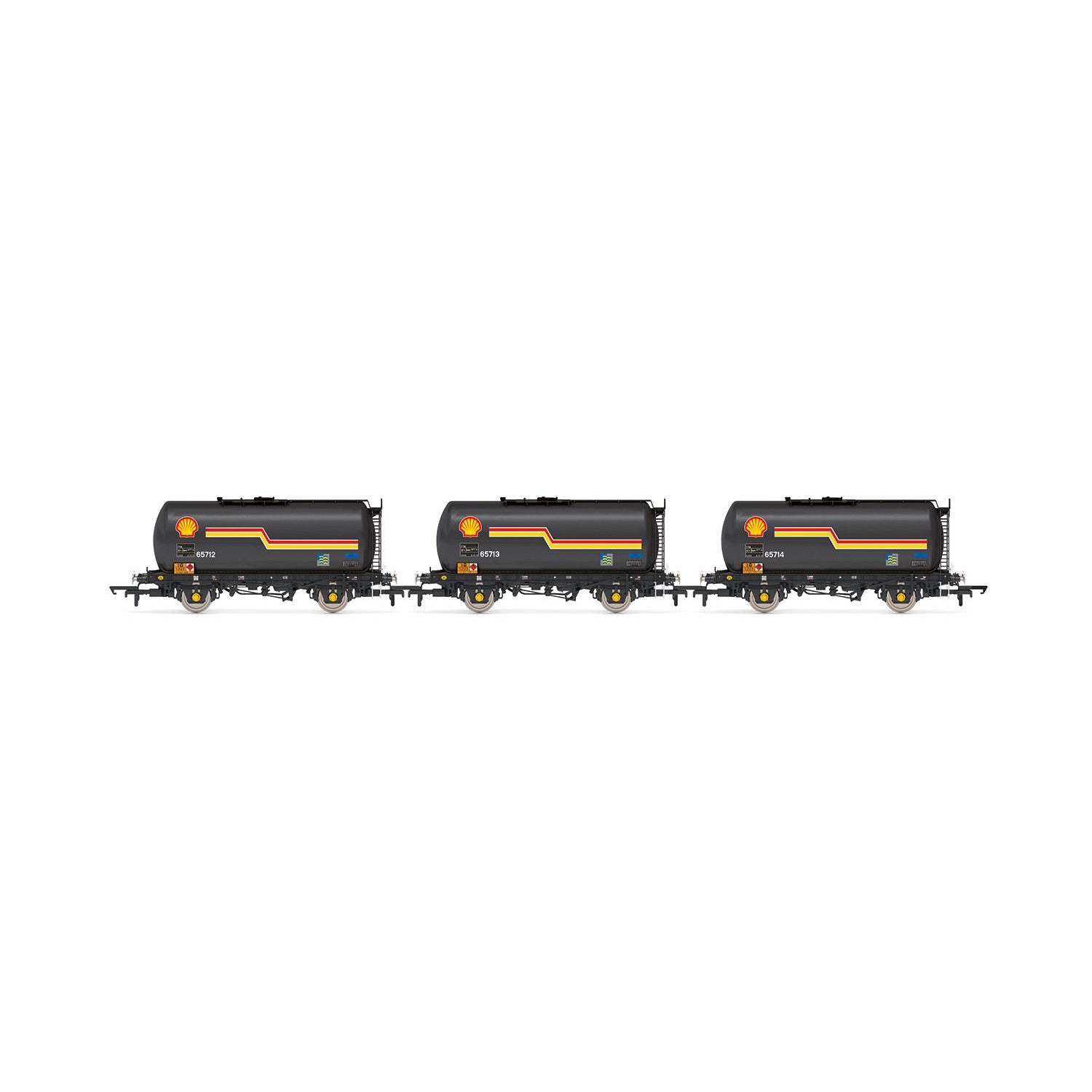 Hornby OO Shell TTA Tank Wagon Triple Pack - Era 8 – Hobbyco