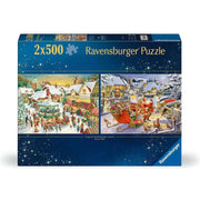2x500pc Christmas Collection Puzzle