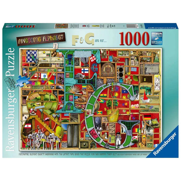 image1_1000pc Awesome Alphabet F & G Puzzle