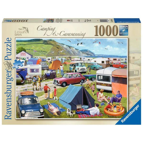 image1_1000pc Leisure Days 5 Camping Caravanning Puzzle