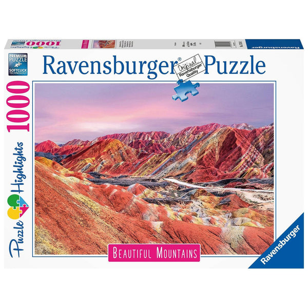 image1_1000pc Rainbow Mountains China Puzzle