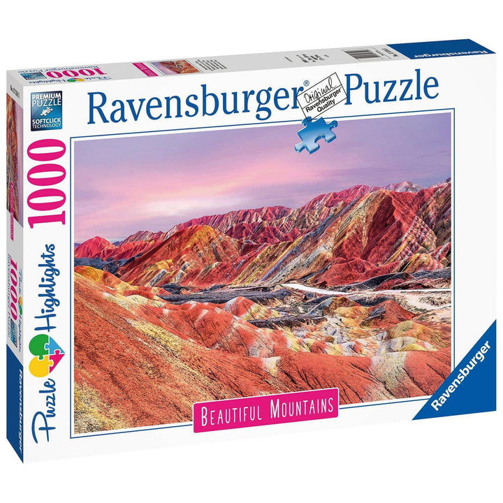 image2_1000pc Rainbow Mountains China Puzzle