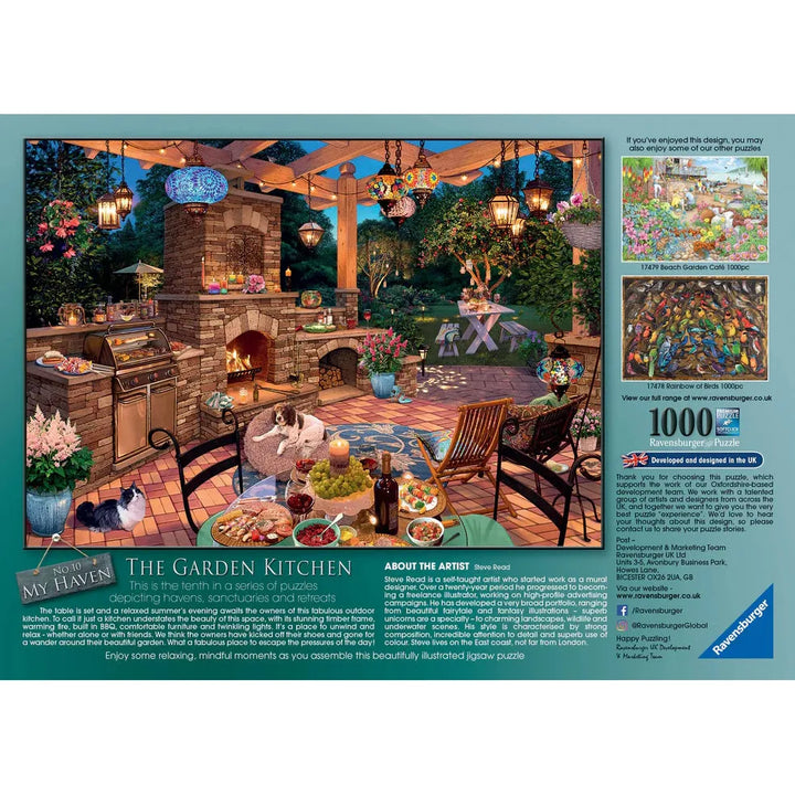 image2_1000pc My Haven No 10 The Garden Kitchen Puzzle