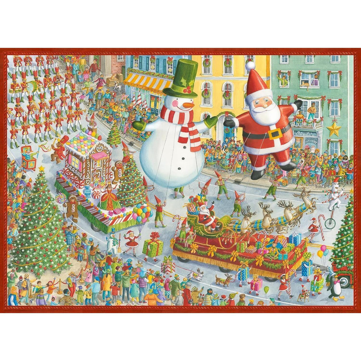 500pc Here Comes Christmas! Puzzle