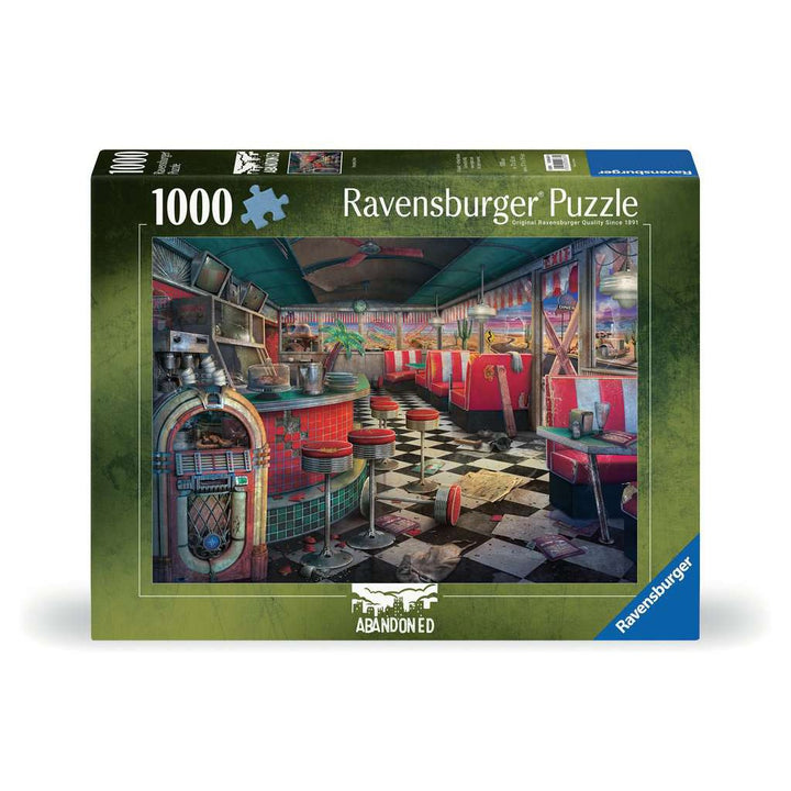 1000pc Abandoned: Decaying Diner Puzzle