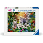 1000pc White Tiger Family Puzzle