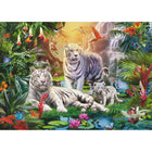 1000pc White Tiger Family Puzzle
