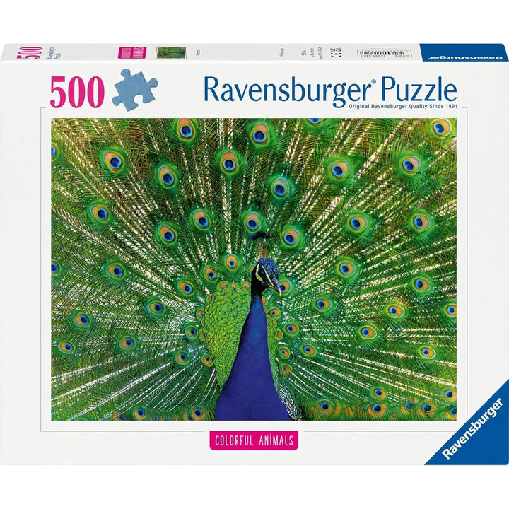 500pc Peacock Puzzle