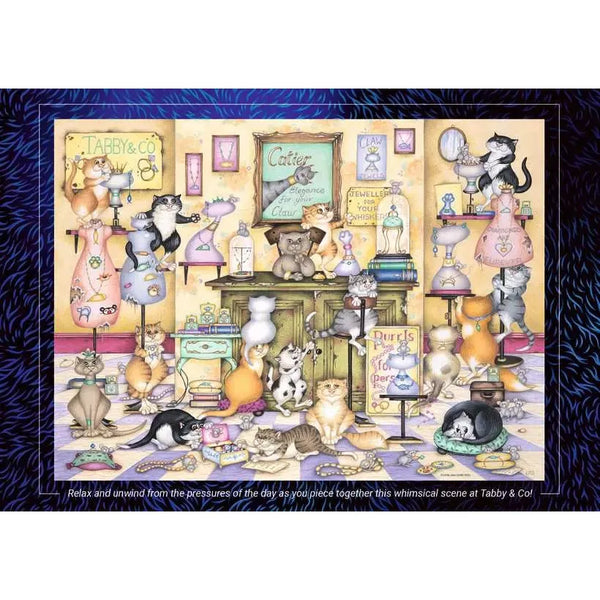 image1_500pc Crazy Cats Taby & Co. Puzzle