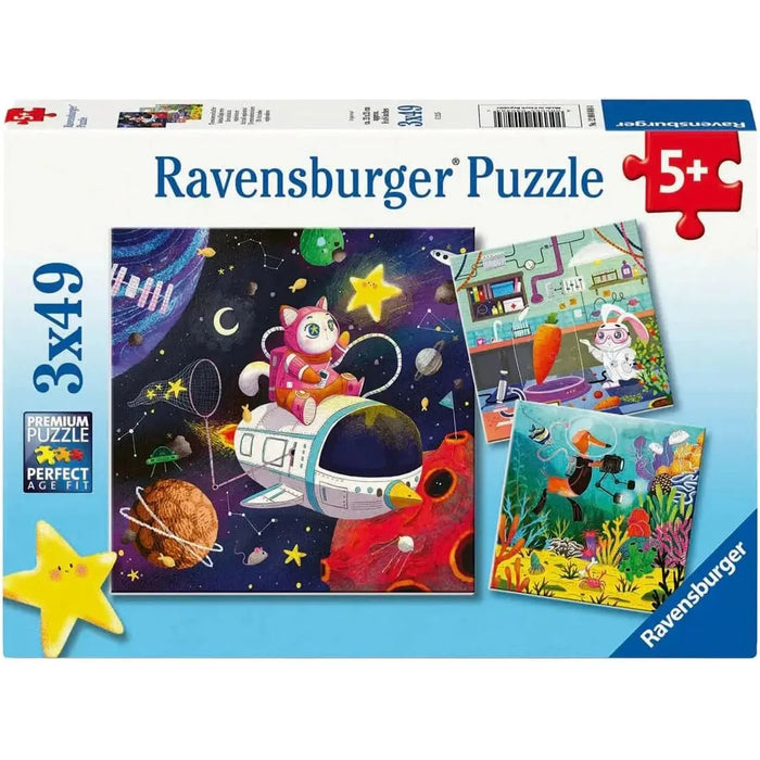 3x49 Animal Explorers Puzzle
