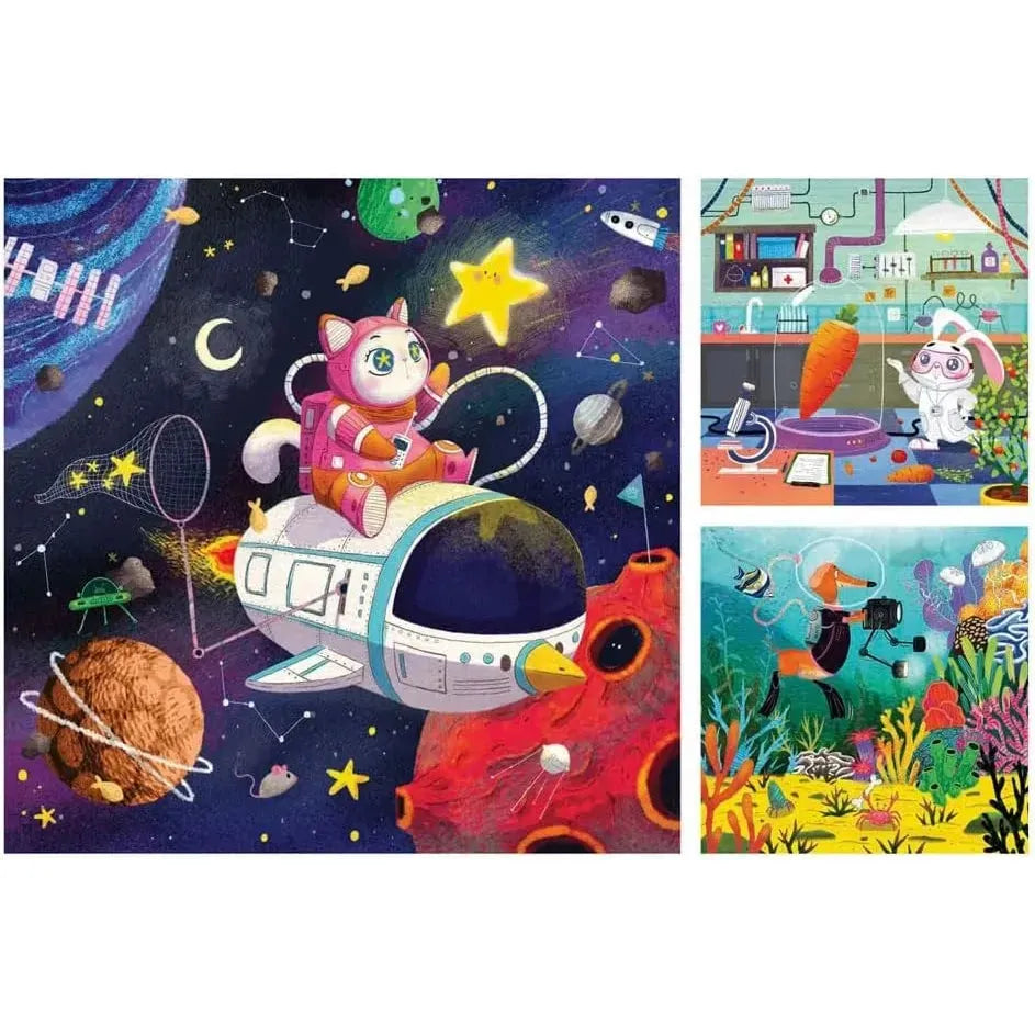 3x49 Animal Explorers Puzzle