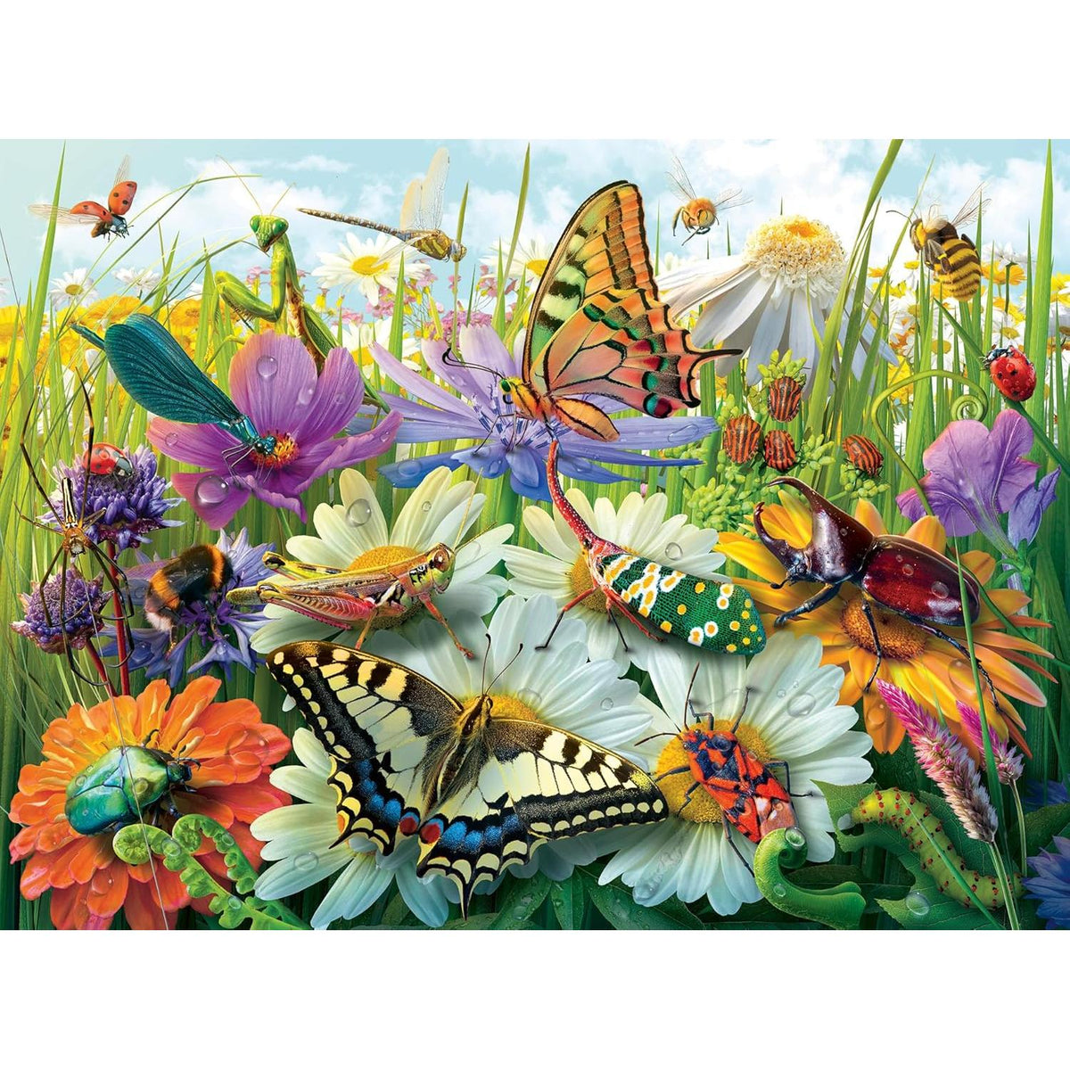 100pc Wonderful World of Insects Puzzle