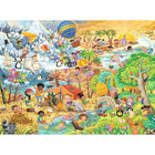 100pc Four Seasons of Fun Puzzle