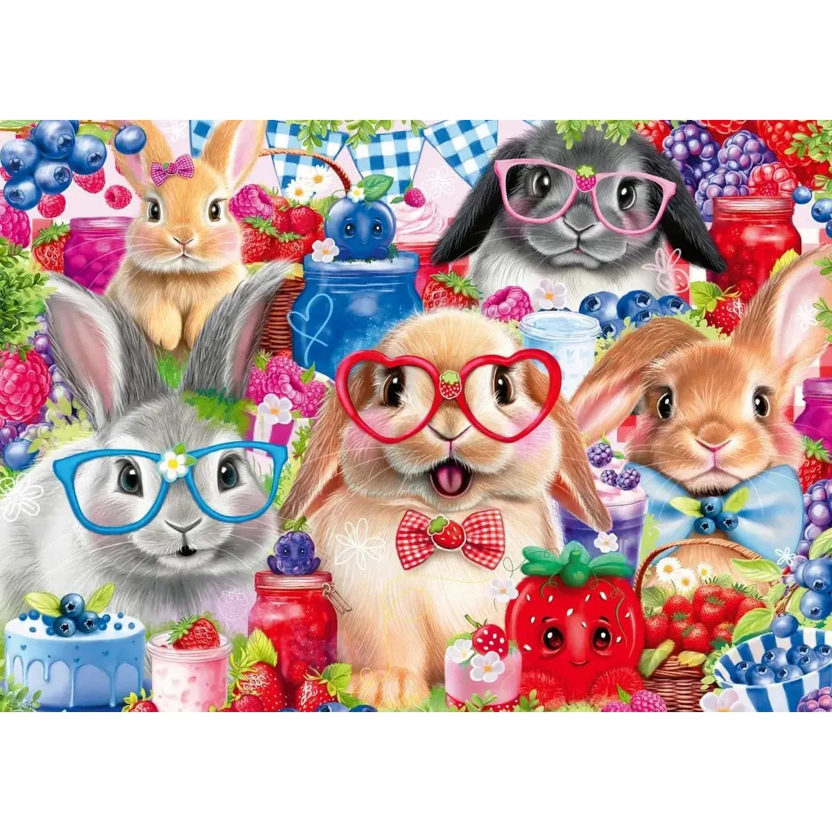35pc Bunnies and Berries Puzzle