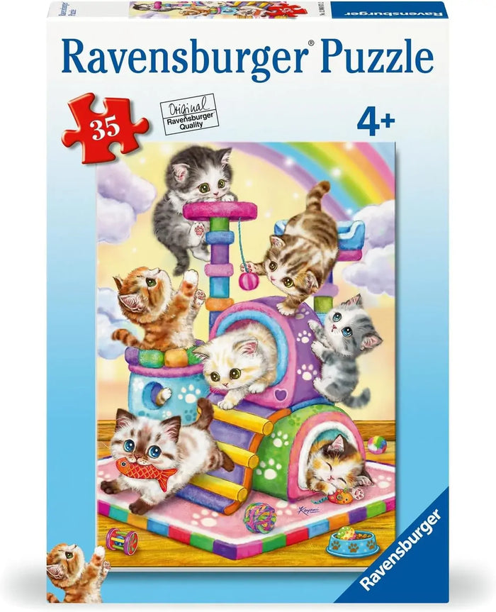 35pc Playful Purr Babies Puzzle