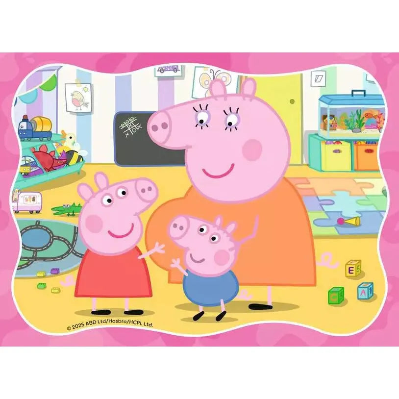 12/16/20/24pc Peppa Pig Family Time Puzzle