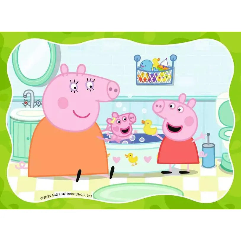 12/16/20/24pc Peppa Pig Family Time Puzzle