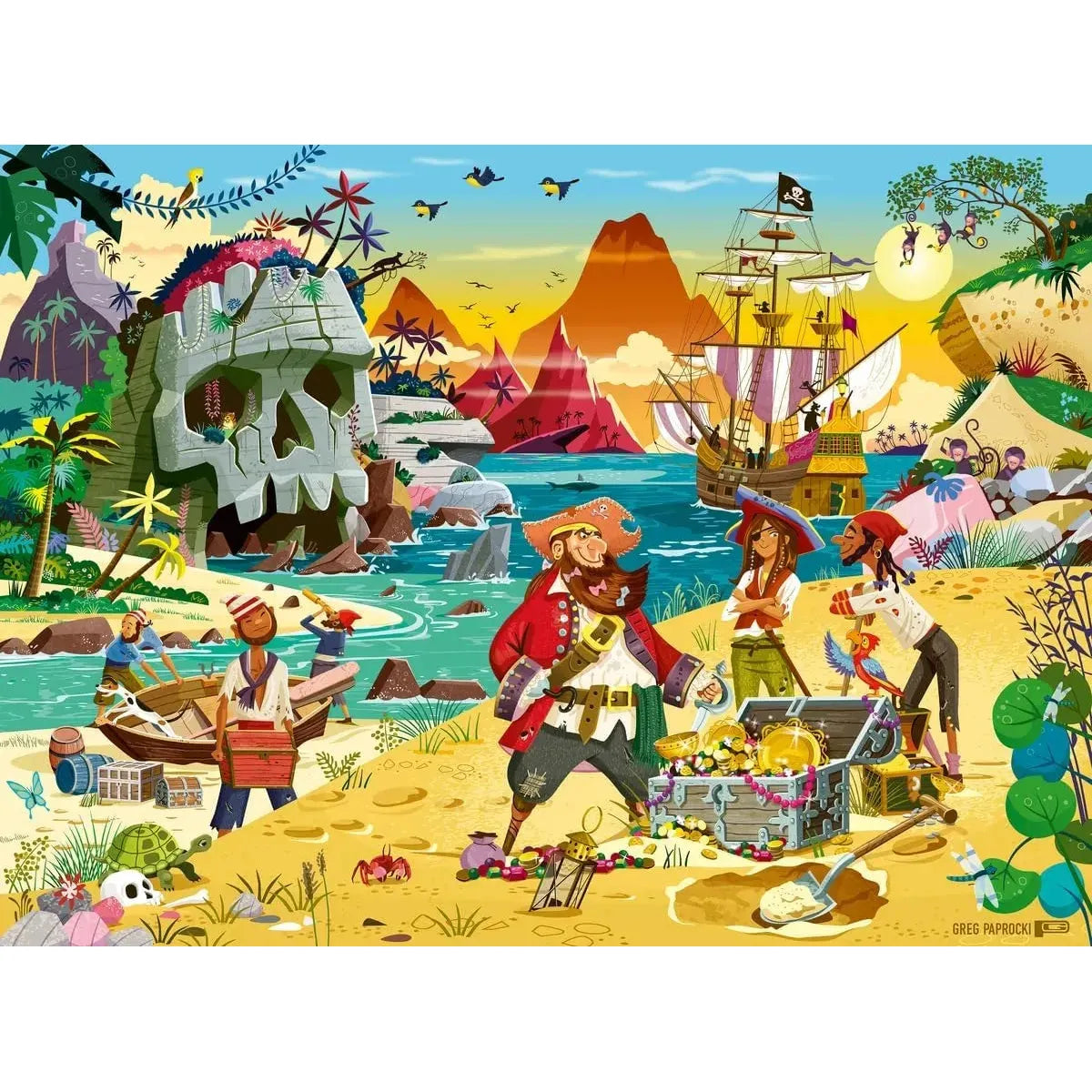 100pc Treasure! Puzzle
