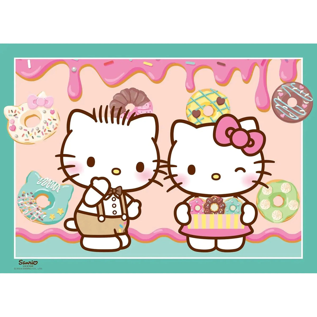 4x100pc Hello Kitty Bumper Pack Puzzle