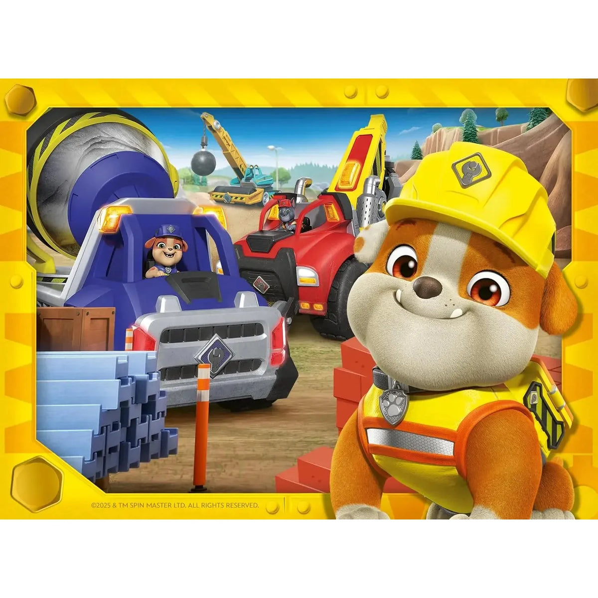 12/16/20/24pc Rubble & Crew Puzzle