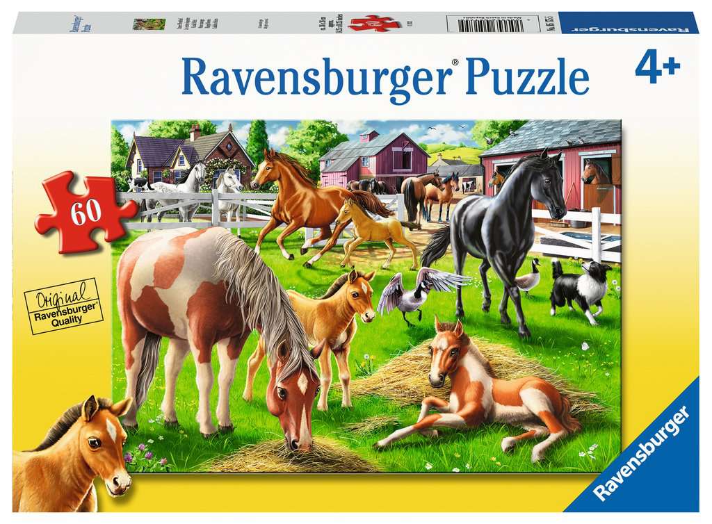 60pc Happy Horses Puzzle