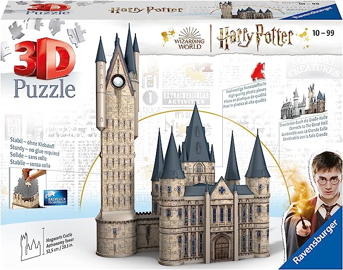 540pc Hogwarts Castle Astronomy Tower Puzzle