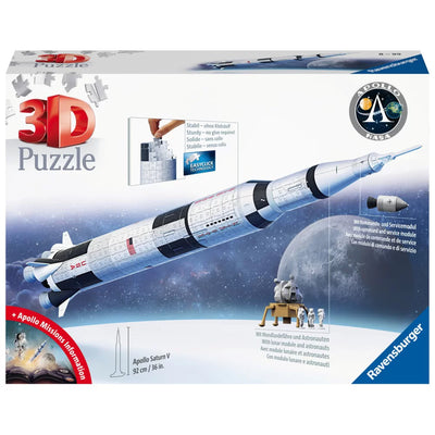 432pc Apollo Saturn V Rocket 3D Puzzle