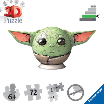 Star Wars Grogu with Ears 3D Puzzle_3