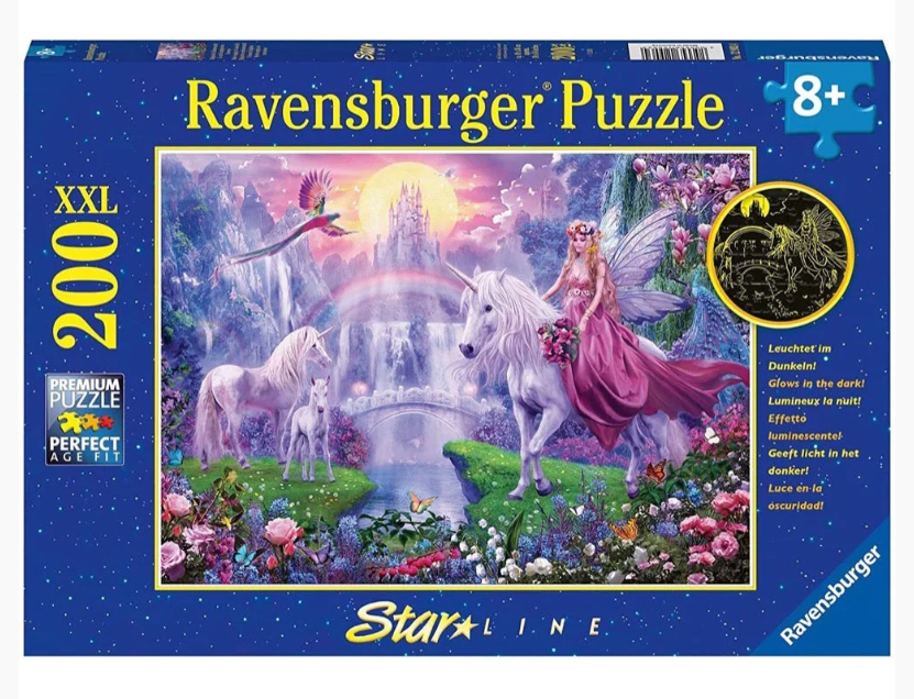 200pc Unicorn Kingdom Puzzle