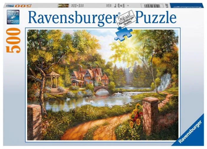 500pc Cottage by the River Puzzle
