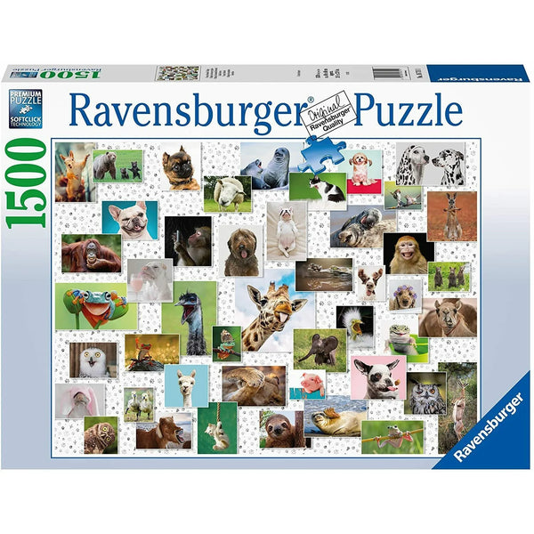 1500pc Funny Animals Puzzle