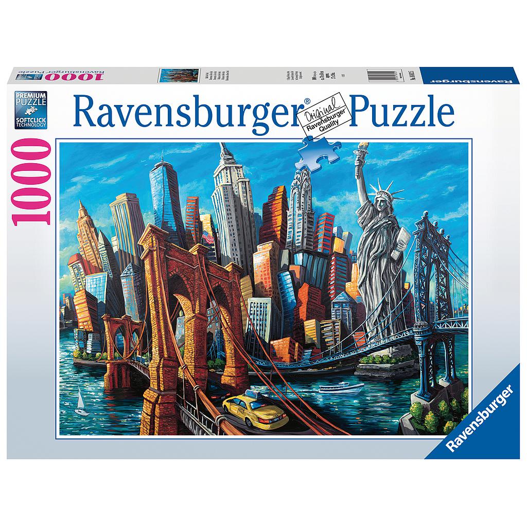 1000pc Welcome to New York Puzzle