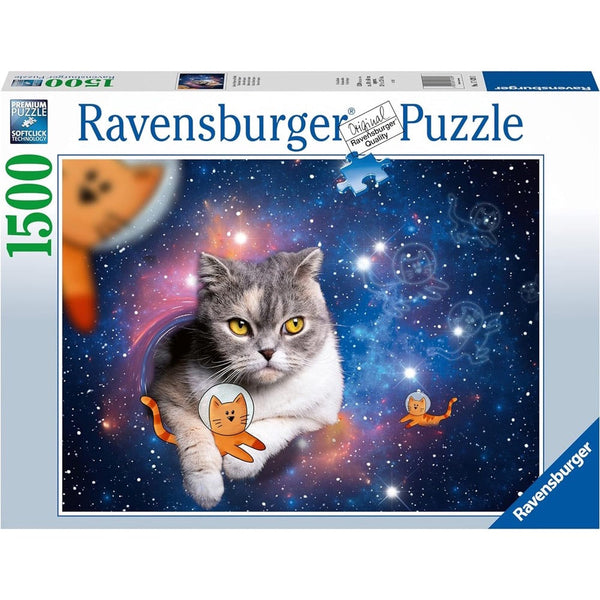 1500pc Cats Flying to Outer Space Puzzle