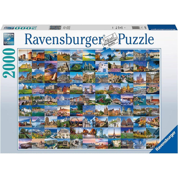 2000pc 99 Places in Europe Puzzle