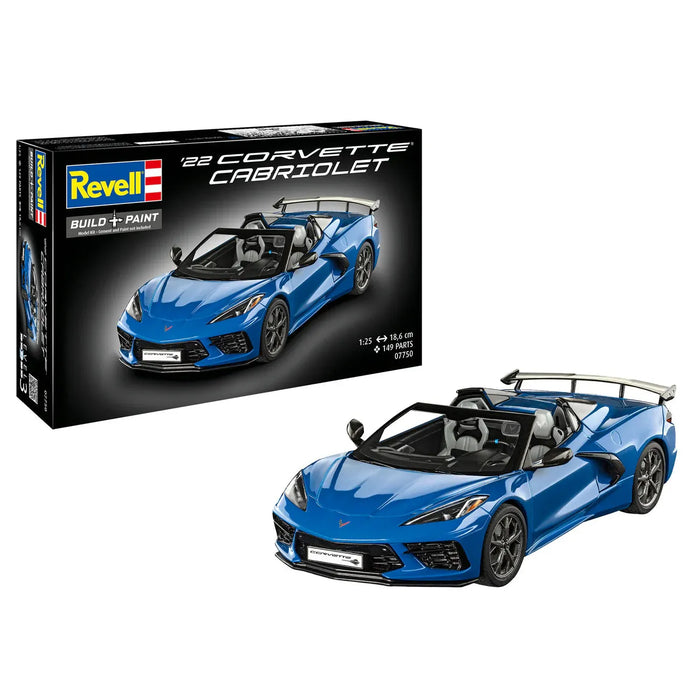 1/25 Corvette C8 Cabriolet Model Kit