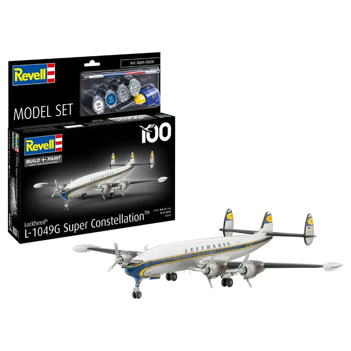 1/144 Model Set Lockheed L-1049G Super Constellation Lufthansa
