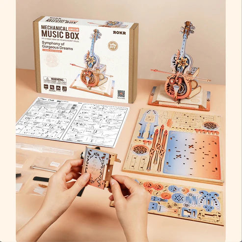 image7_DIY Music Box Symphony of Gorgeous Dreams (Cello)